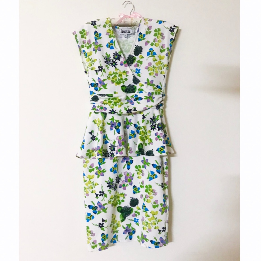 Leota Loretta Peplum Dress